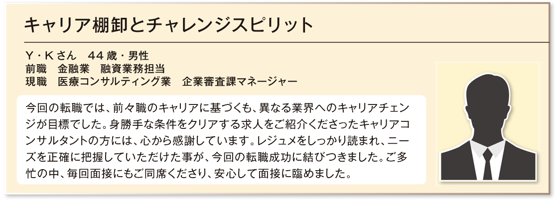 キャリア棚卸とチャレンジスピリット
